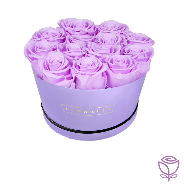 Medium Purple Round Box